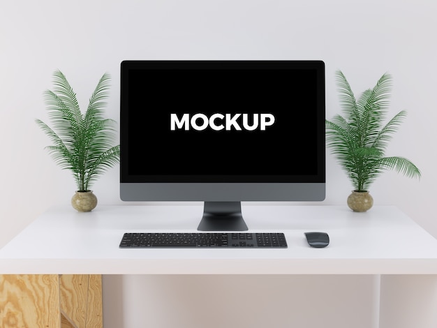 Computer-Mockup