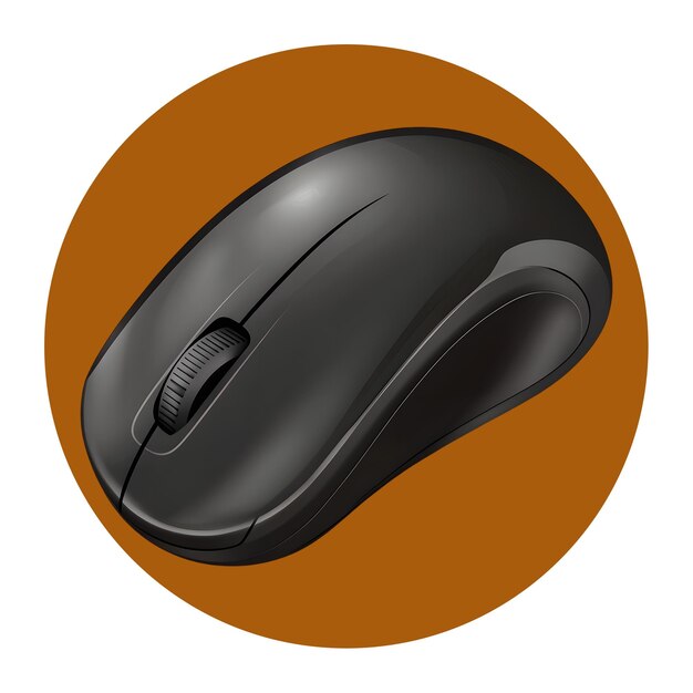 computer mouse isolated on transparent background computer mouse png