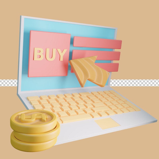 Computer Portatile 3D E Soldi