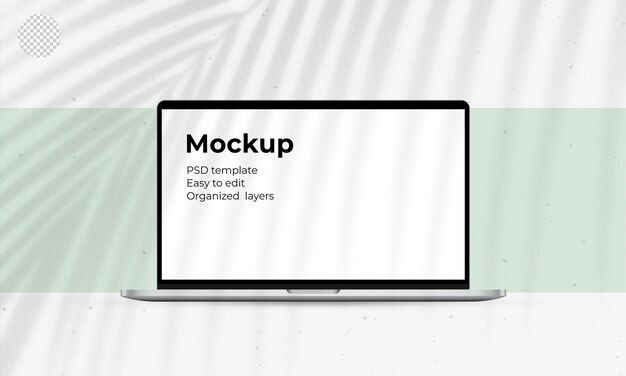 Computer portatile mockup