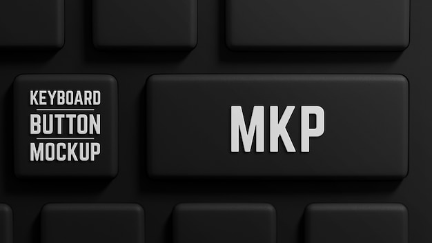 Computer-Tastatur-Mock-up-Design