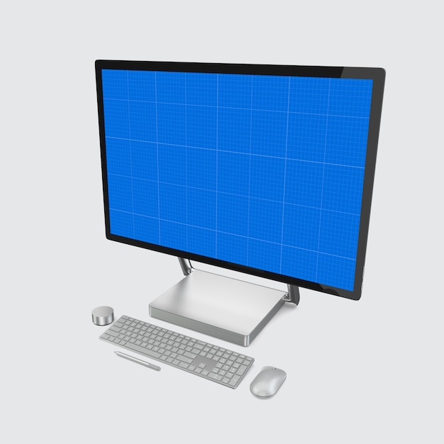 Computerbildschirm-Modell