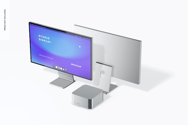 Computerstudio-Mockup