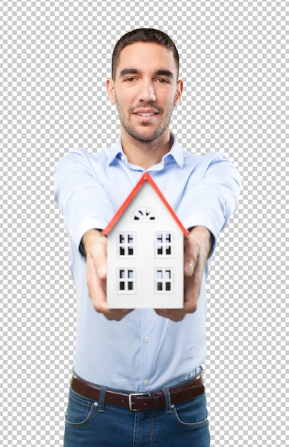 Conceito de compra de uma nova casa
