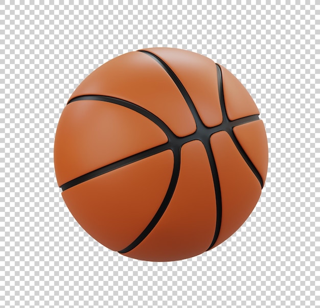 Conceito de ícone da escola Renderização 3d isolada de basquete