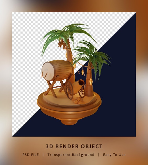 Conceito de página de destino de modelo de renderização 3d sala isométrica