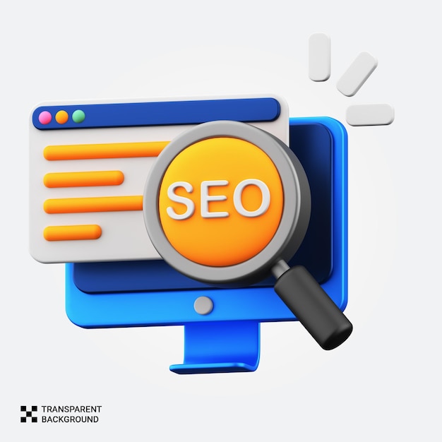 Conceito de SEO - Lúpula de Computador e Site