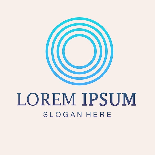 Concentric Circle Logo Design