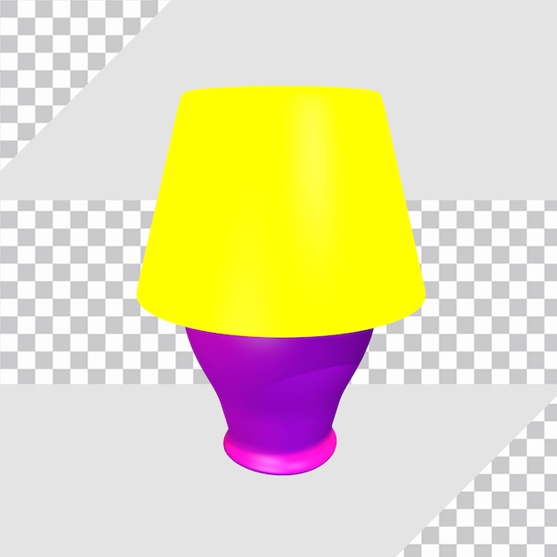 PSD concept d'objet de lumière de lit 3d