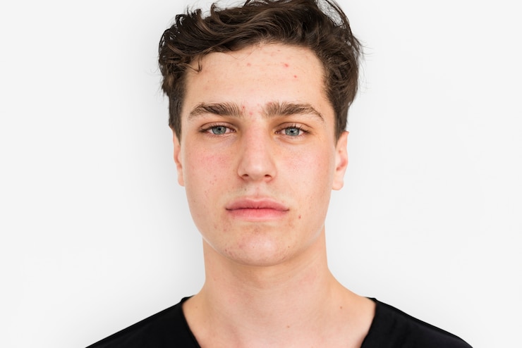PSD concept de photographie de portrait occasionnel homme