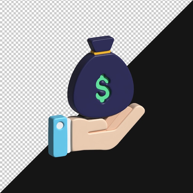 Le concept de soutien financier du sac à main