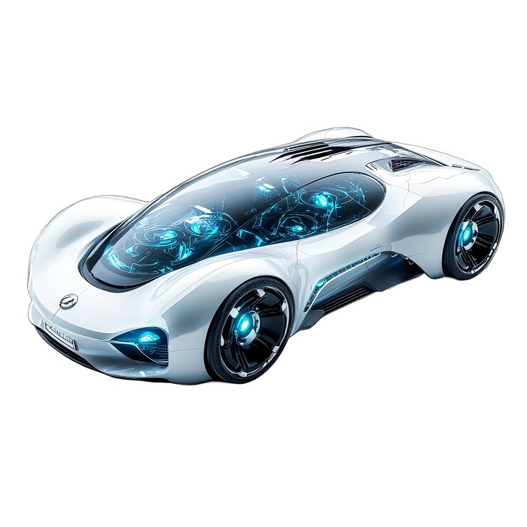 PSD concept de supercoche futurista un vistazo al futuro del diseño y la tecnología automotriz