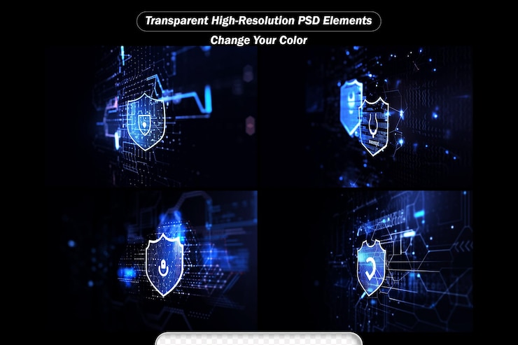 PSD concept de technologie de protection des données en matière de cybersécurité connexion à internet réseau en ligne