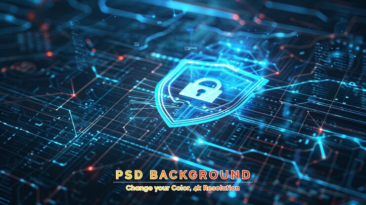 PSD concept de technologie de protection des données en matière de cybersécurité connexion à internet