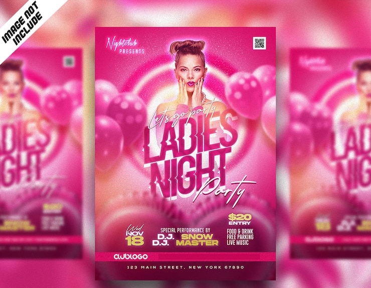 PSD conception d'affiches premium modèle psd