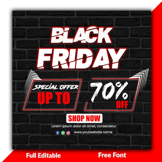 Conception de l'article du Black Friday
