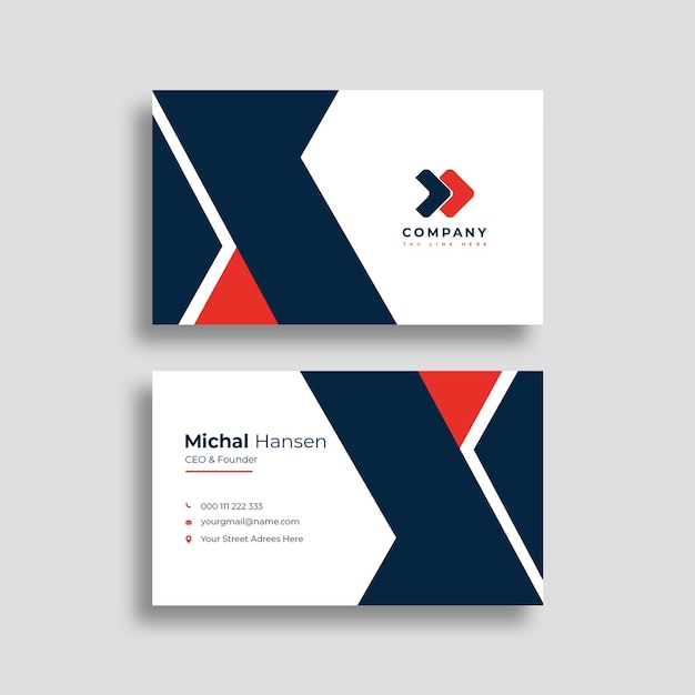 Conception de cartes de visite créatives professionnelles