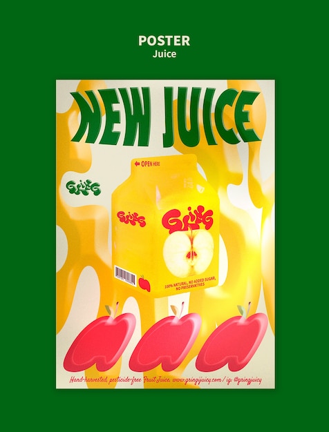 Conception du modèle de jus