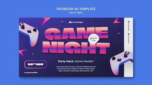 Conception du modèle de la nuit de jeu