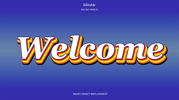 Conception d'effets de texte modifiables en PSD 3D avec objet intelligent