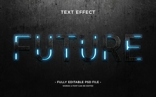 PSD conception future d'effets de texte