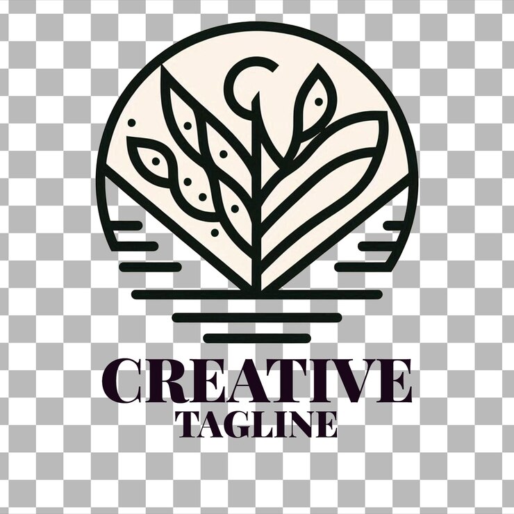 PSD conception de logo minimaliste et linéaire un guide pour une marque propre et adaptable