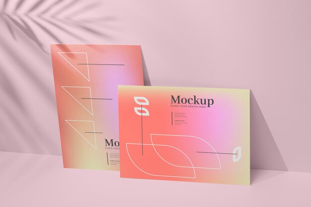 Conception de maquette d'affiche et de flyer