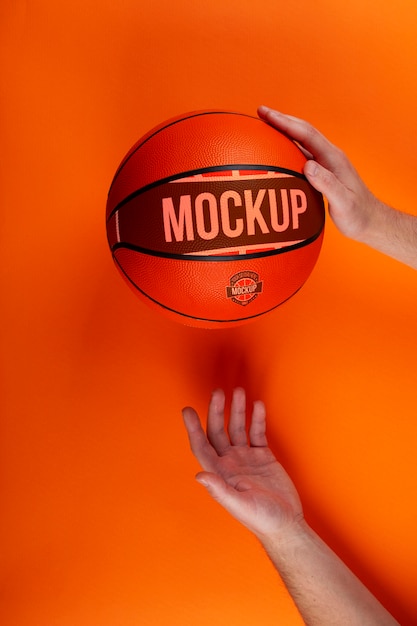 Conception de maquette de ballon de basket