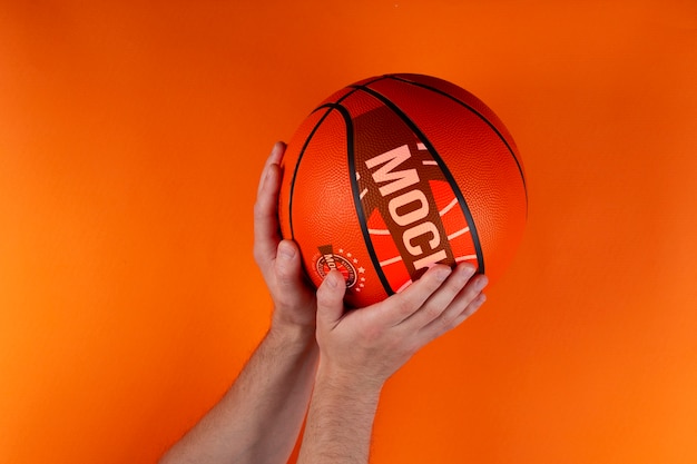 Conception de maquette de ballon de basket