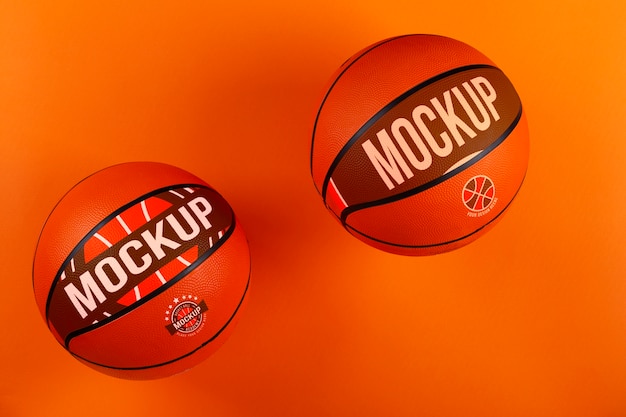 Conception de maquette de ballon de basket