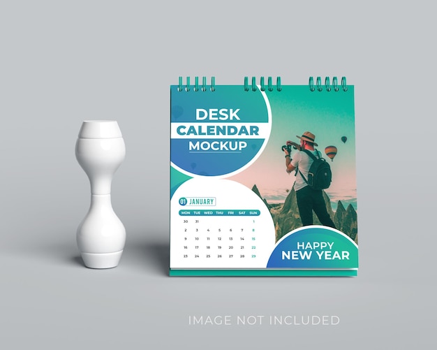 PSD conception de maquette de calendrier de bureau