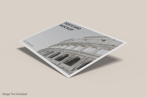 Conception De Maquette De Carte Postale