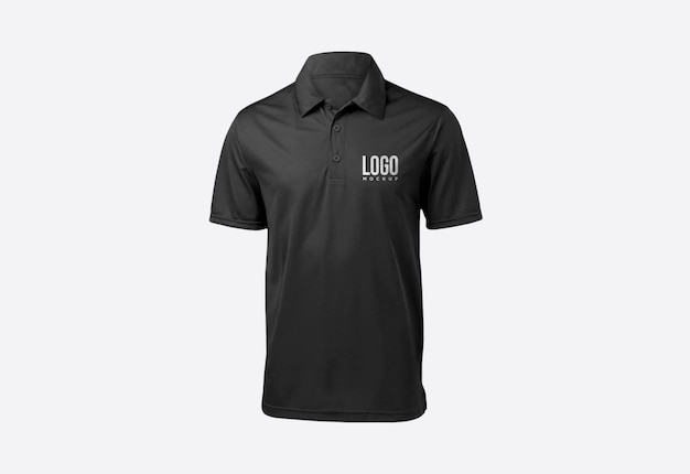 Conception de maquette de conception de logo de t-shirt de polo