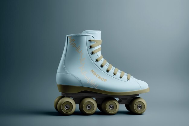 Conception de la maquette du patineur à roulettes