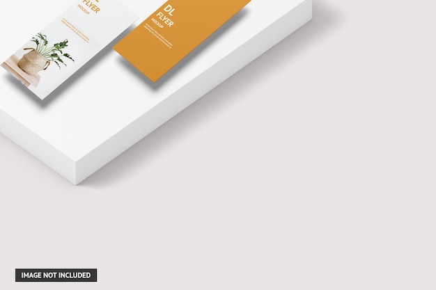 Conception de maquette de flyer DL