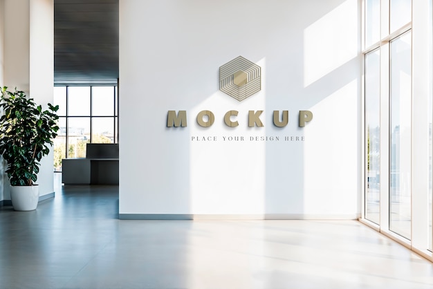 Conception d'une maquette de logo de bureau