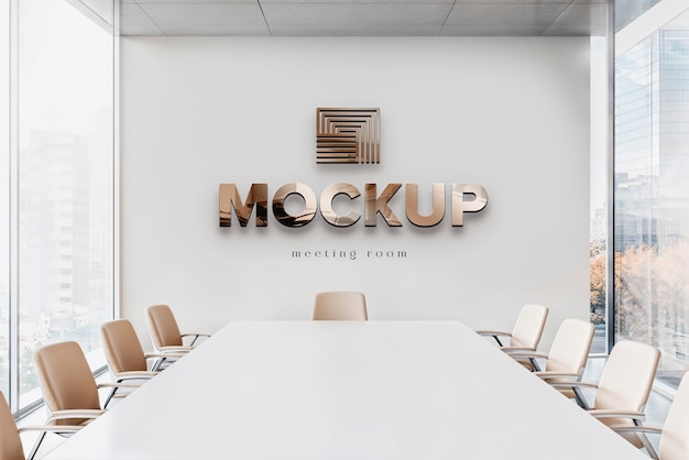 Conception d'une maquette de logo de bureau