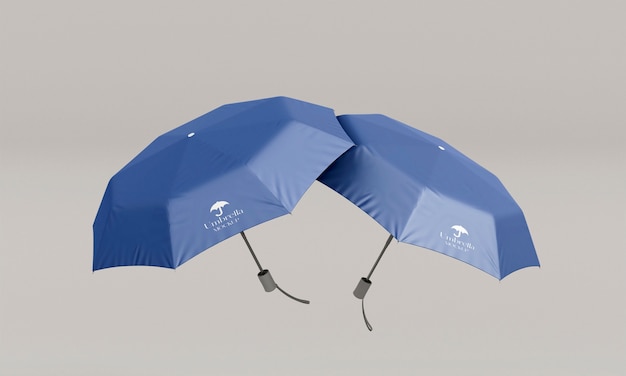 PSD conception de maquette de parapluie