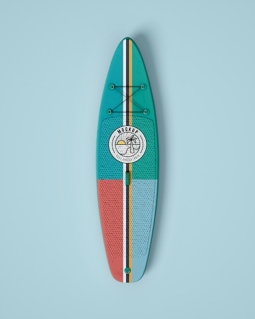 PSD conception de maquette de planche de surf