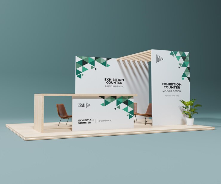 Conception de maquette de stand d'exposition