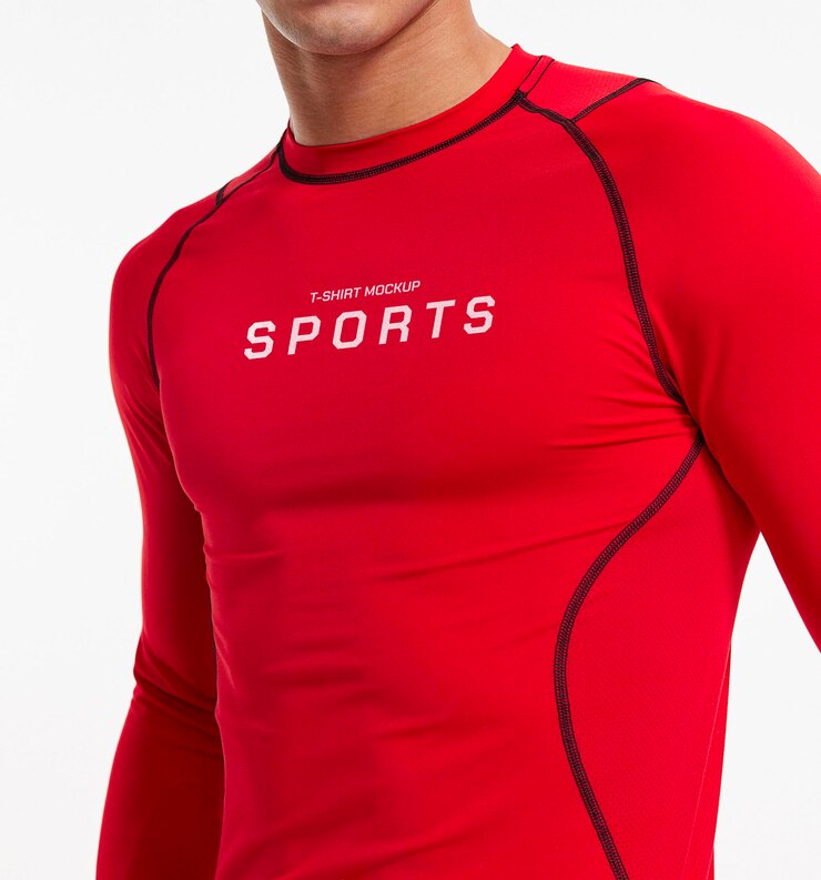 Conception de maquette de vêtements de sport