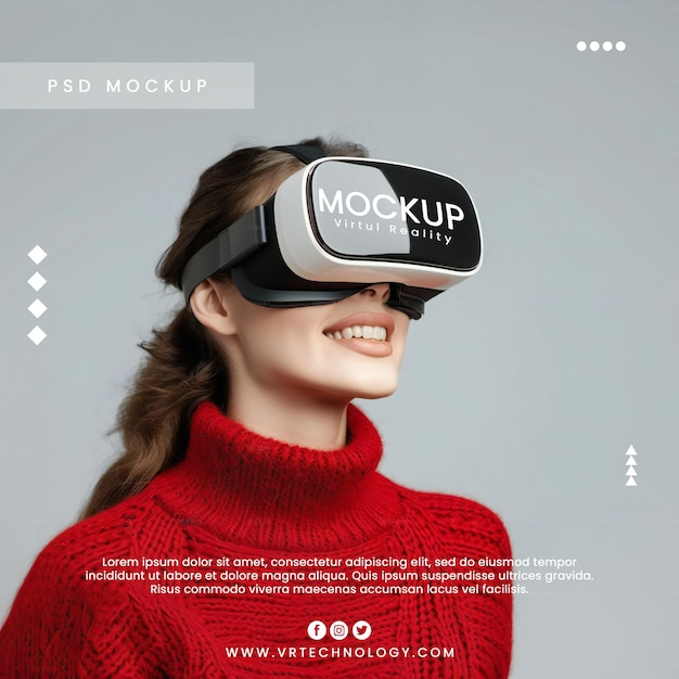 Conception de maquettes de lunettes de réalité virtuelle