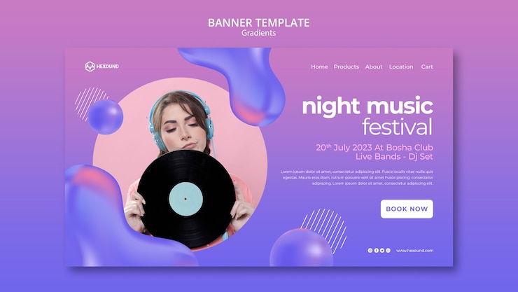 PSD conception de modèle de musique dégradée
