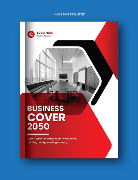 Conception moderne de la couverture des livres d'affaires et de la brochure de l'entreprise et du rapport annuel
