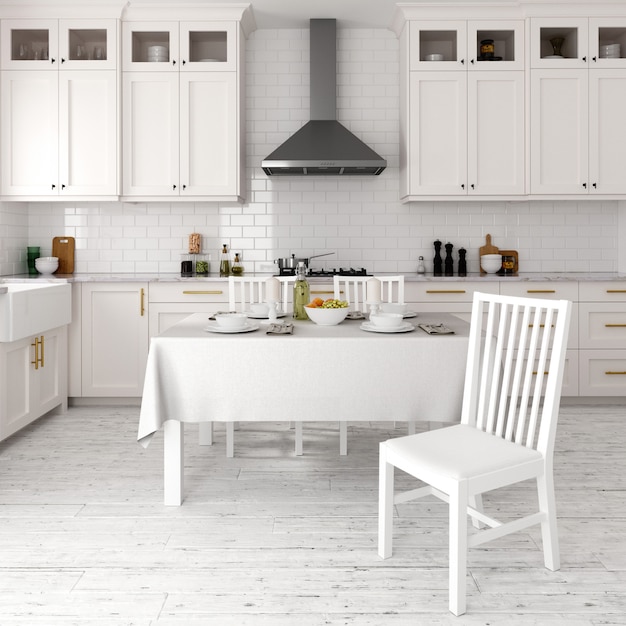 conception moderne de la cuisine