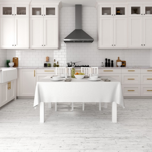 conception moderne de la cuisine