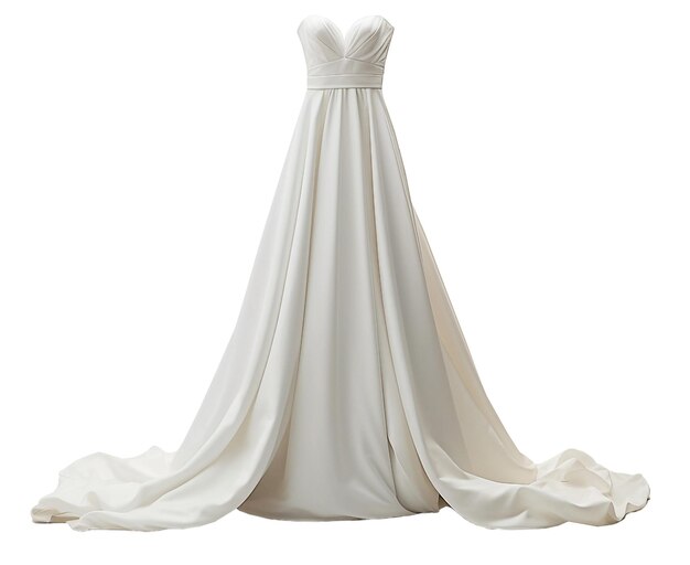 PSD conception d'une robe de mariée