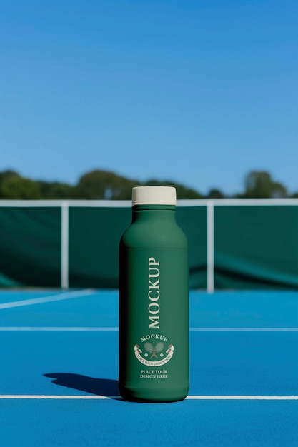 PSD conception d'une tasse d'eau réutilisable pour l'athlétisme.