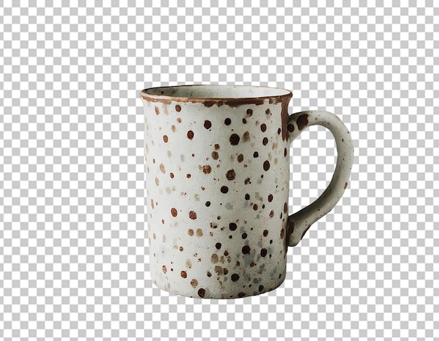 Conception de tasse à taches rustiques