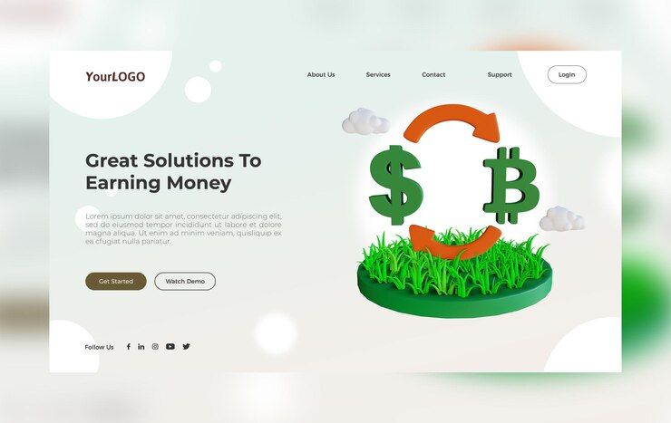PSD concepto de comercio de representación 3d